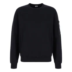 Trøjer|Sweatshirts<C.P. Company Stilfulde Sweatshirts til Mænd og Kvinder Blå