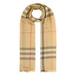 Halstørklæder Og Tørklæder|Tørklæder^Burberry Stilfulde Tørklæder og Sjal Samling Beige