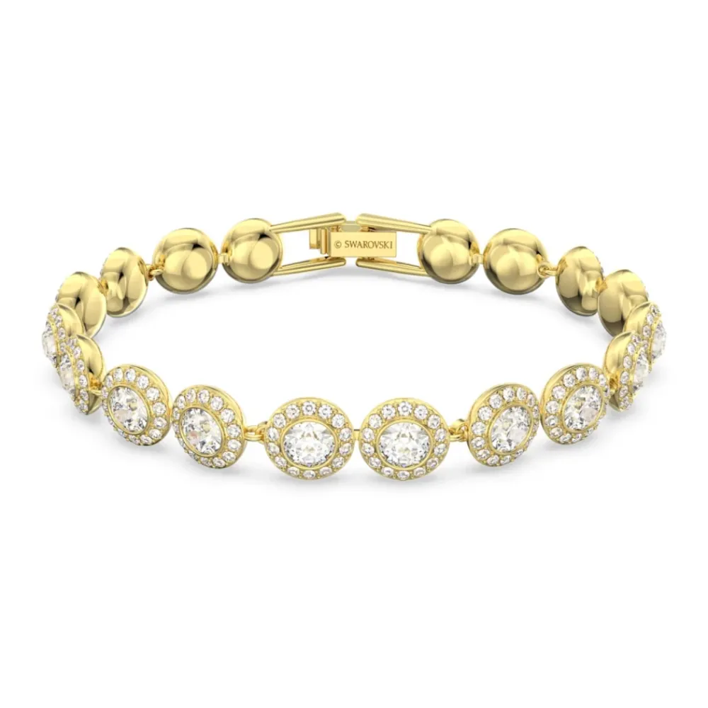 Smykker<Swarovski Stilfuldt d Angelic Armbånd Gul
