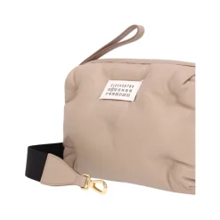 Toilettasker^Maison Margiela Stilfuldt kamerataske til glamourøse skud Beige