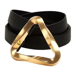 Bælter^Bottega Veneta Stilfuldt læderbælte Sort