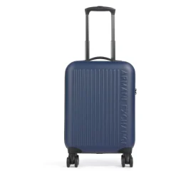Kufferter<Armani Exchange Stilfuldt rejseudstyr med TSA-lås Blå