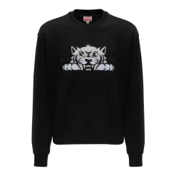 Trøjer|Sweatshirts^Kenzo Stilfuldt Sweatshirt i Sort