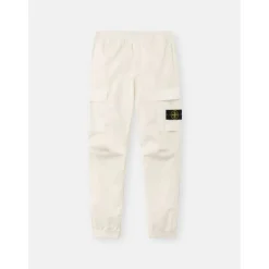 Bukser<Stone Island STONE TROUSERS E26 Hvid