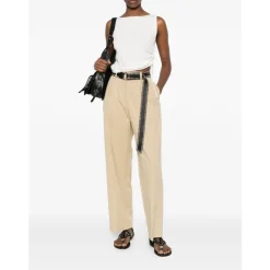 Bukser<Dunst Straight Chino Bukser Beige
