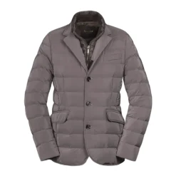 Jakker^Moorer Straight Feather-Padded Boudin-Quilted Jakke Brun