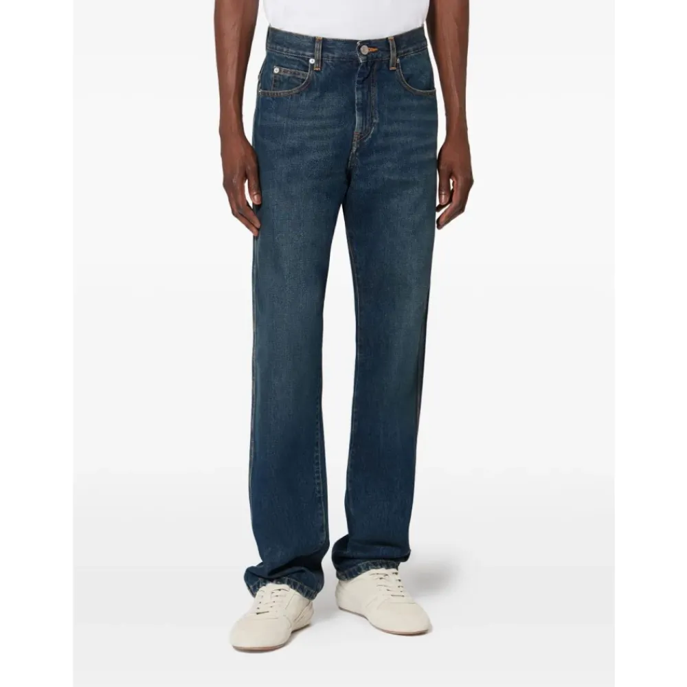 Jeans<Isabel Marant Straight Jeans Blå