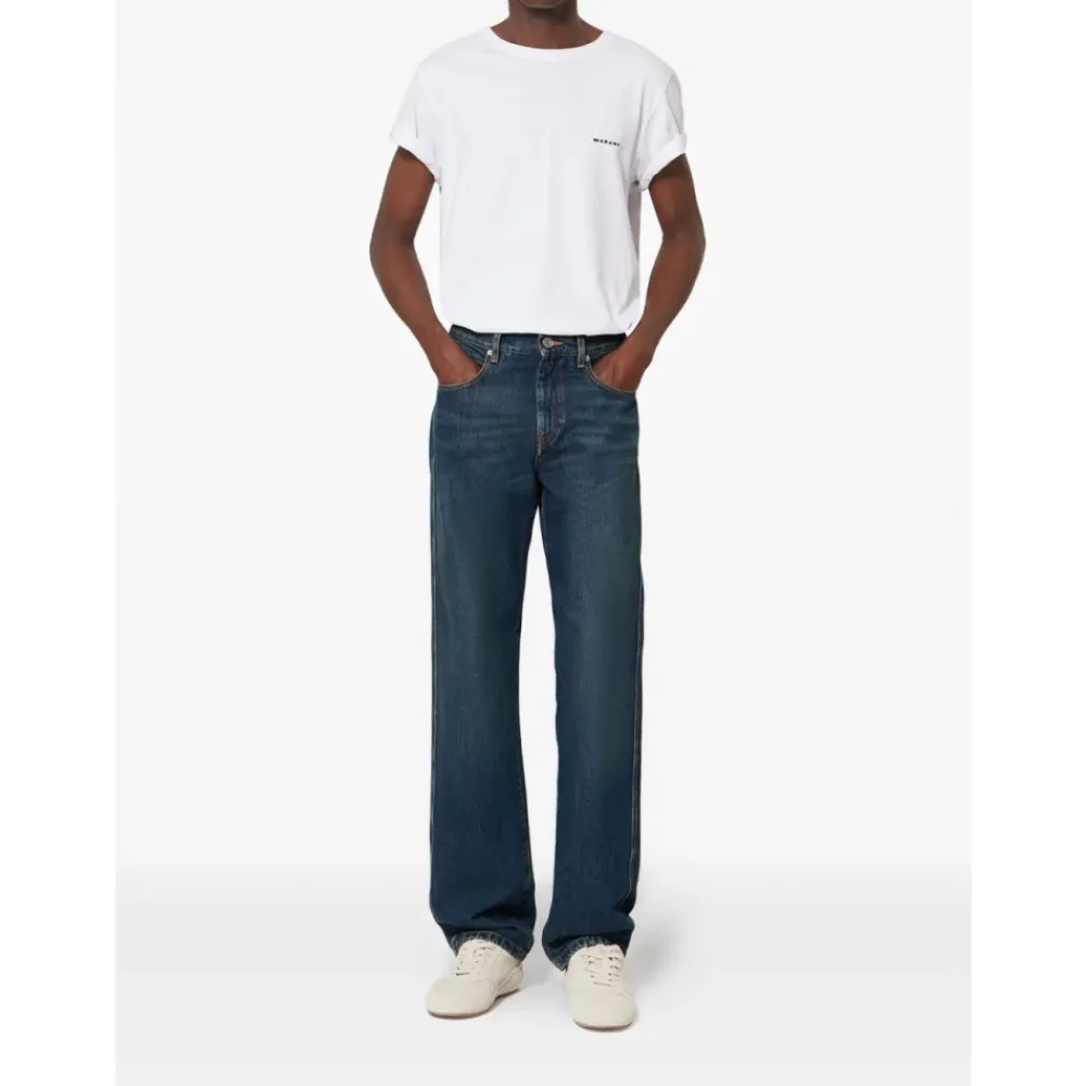 Jeans<Isabel Marant Straight Jeans Blå