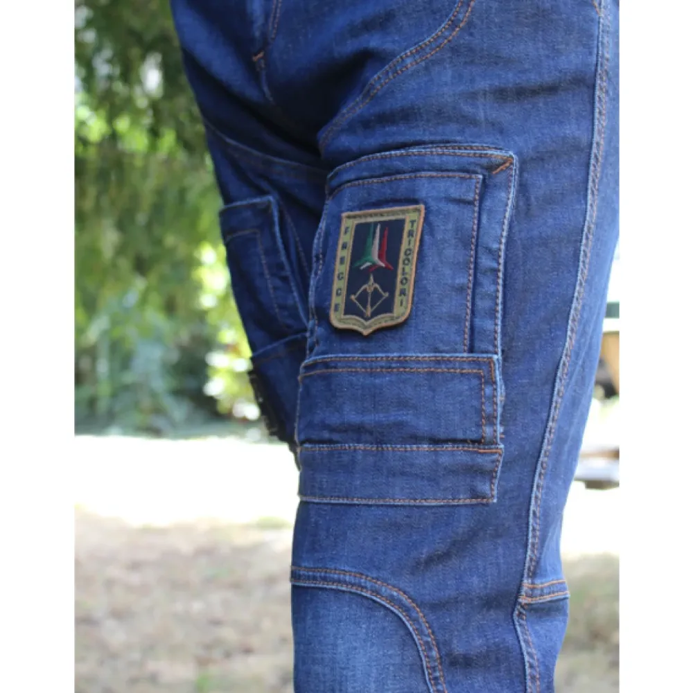 Jeans^Aeronautica Militare Straight Jeans Blå