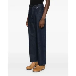 Jeans<Stone Island Straight Jeans Blå