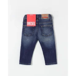 Underdele^Diesel Straight Leg Jeans Blå