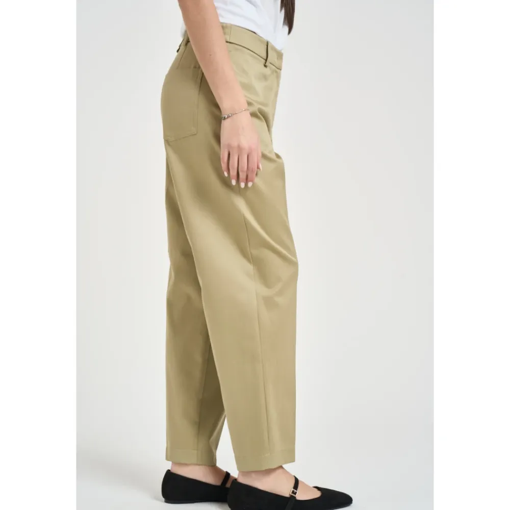 Bukser^Patrizia Pepe Straight Trousers Beige