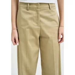 Bukser^Patrizia Pepe Straight Trousers Beige