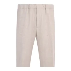 Bukser<Lardini Straight-leg Bukser Beige