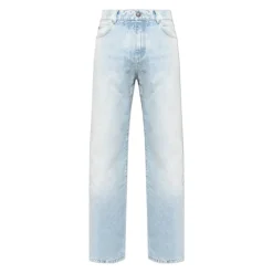 Jeans<Balmain Straight-leg jeans Blå