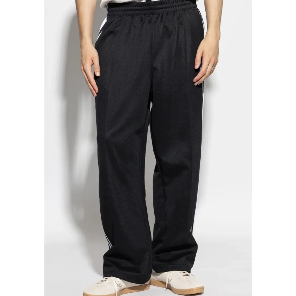 Bukser<Adidas Originals Straight-leg sweatpants Sort