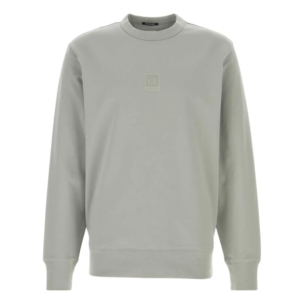 Sweatshirts<C.P. Company Stretch Bomulds Sweatshirt Grå