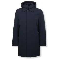 Frakker<Woolrich Stretch 2-i-1 Carcoat Blå