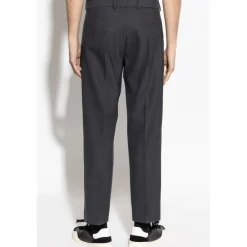 Bukser^Acne Studios Stretch Uldbukser Grå