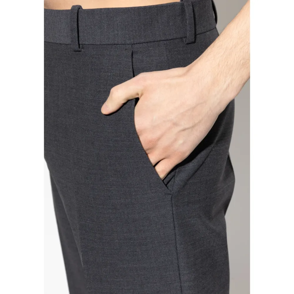 Bukser^Acne Studios Stretch Uldbukser Grå