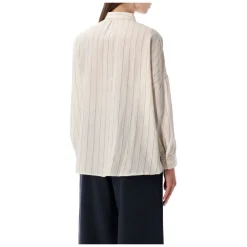 Bluser & Skjorter<Sessun Stribet Botan Skjorte Beige