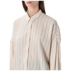 Bluser & Skjorter<Sessun Stribet Botan Skjorte Beige