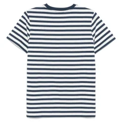 T-Shirts^A.P.C. Stribet Navy T-shirt Multifarvet