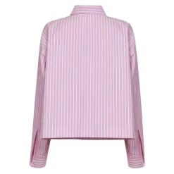 Bluser & Skjorter<Balenciaga Stribet Skjorte Pink