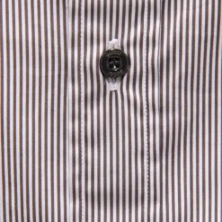 Skjorter^Gucci Stribet Skjorte Brun