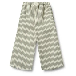 Nattøj<Wheat Stribet Unisex Junior Pyjamas Soft Stripe Grøn