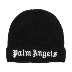 Huer & Kasketter^Palm Angels Strik Hue Hat Sort