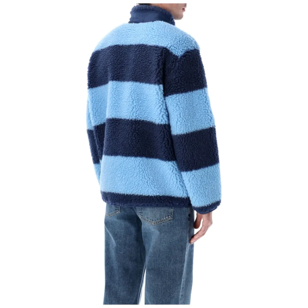 Fleece^Ralph Lauren Striped Pile Fleece Jacket Blå