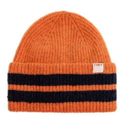 Huer & Kasketter^Tinycottons Stripes Beanie Orange