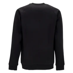 Sweatshirts<Adidas 3-Stripes Crewneck Sweatshirt Sort