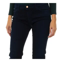 Jeans^Armani Jeans Stræk denim jeans med logo detalje Blå