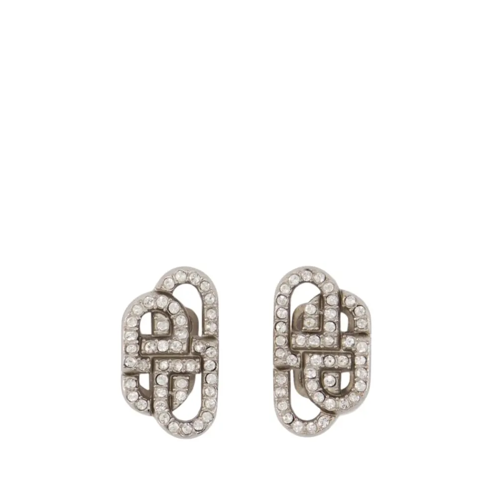 Smykker^Balenciaga Stud Øreringe - Metal - Sølv Grå