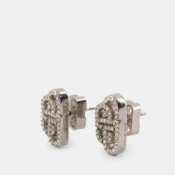 Smykker^Balenciaga Stud Øreringe - Metal - Sølv Grå