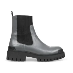 Chelsea Boots^Angulus Støvler med elask 7653 Grå