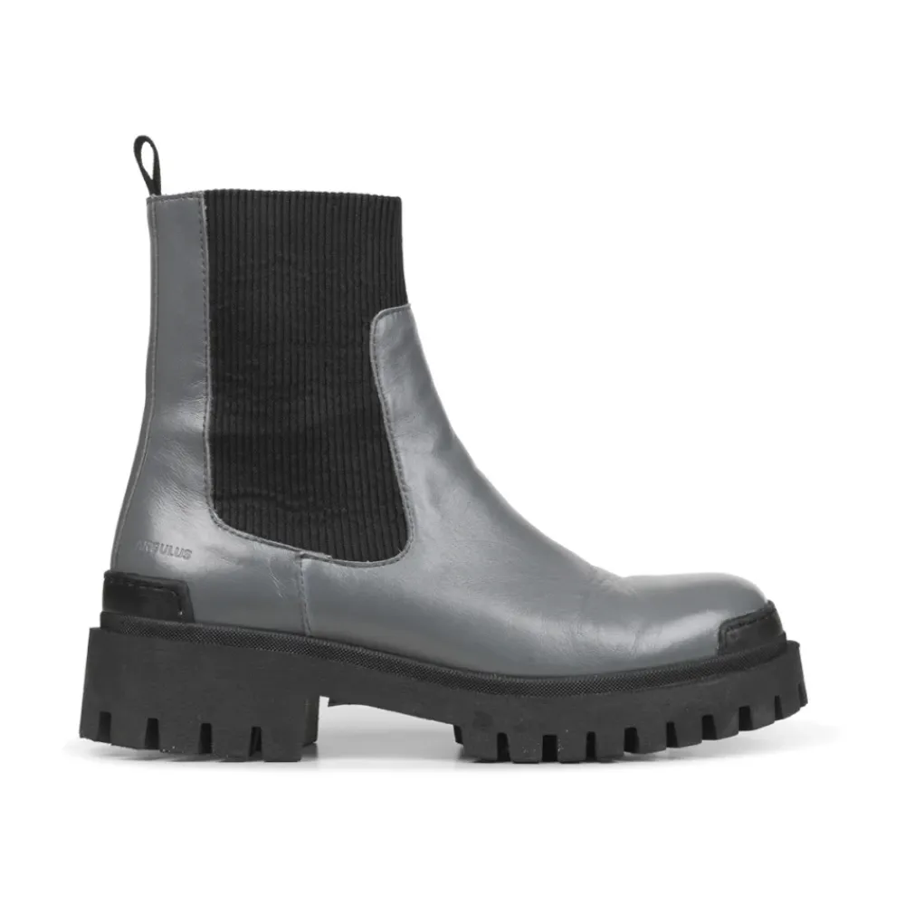 Chelsea Boots^Angulus Støvler med elask 7653 Grå