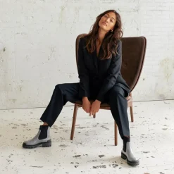Chelsea Boots^Angulus Støvler med elask 7653 Grå