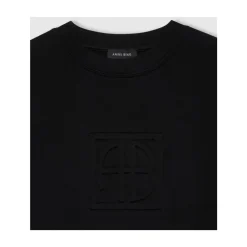 Sweatshirts|Striktrøjer & Sweatere^Anine Bing Sudadera Alto Sort