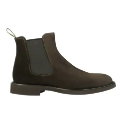 Chelsea Boots|Støvler<Doucal's Suede Beatles Ankelstøvle Brun