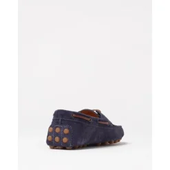 Sejlersko^Tod's Suede Boat Shoe Blå