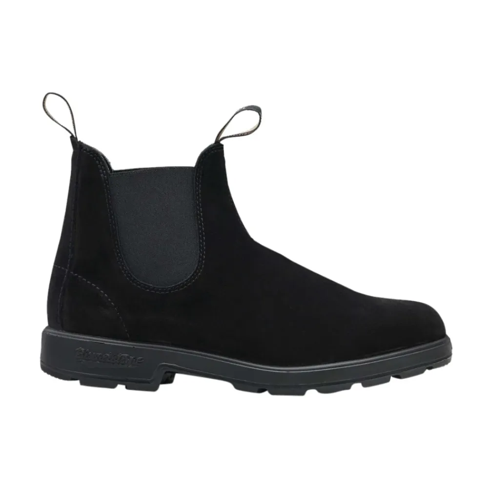 Chelsea Boots|Chelsea Boots^Blundstone Suede Chelsea Støvler Sort