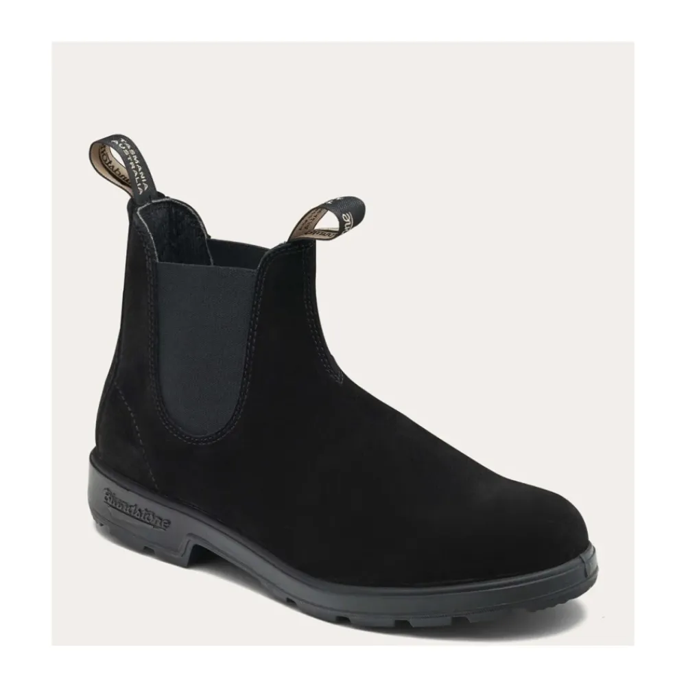 Chelsea Boots|Chelsea Boots^Blundstone Suede Chelsea Støvler Sort
