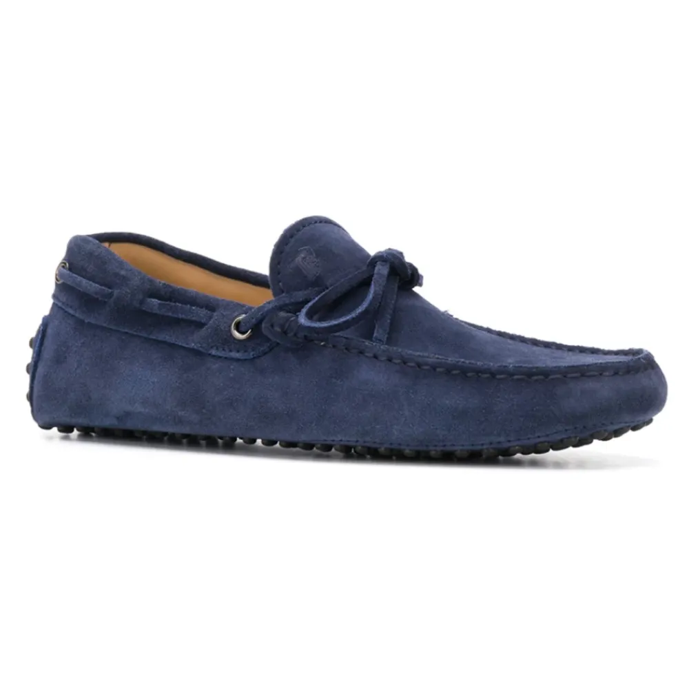 Sejlersko<Tod's Suede Driving Loafers Blå