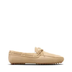 Sejlersko^Car Shoe Suede Driving Sko Beige