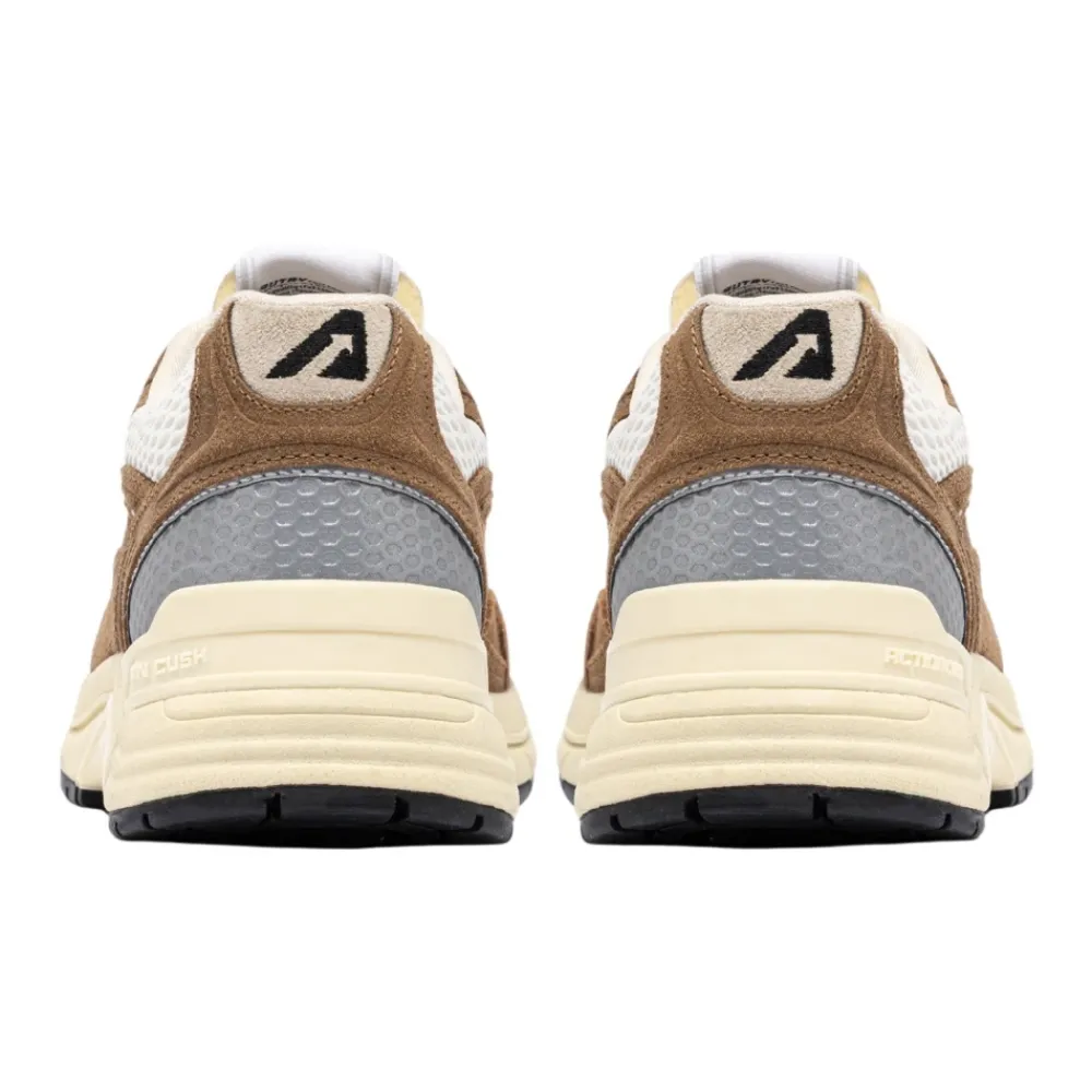 Sneakers^Autry Suede Mesh Casual Sko Brun