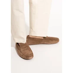 Loafers^Tod's Suede mokkasiner Brun