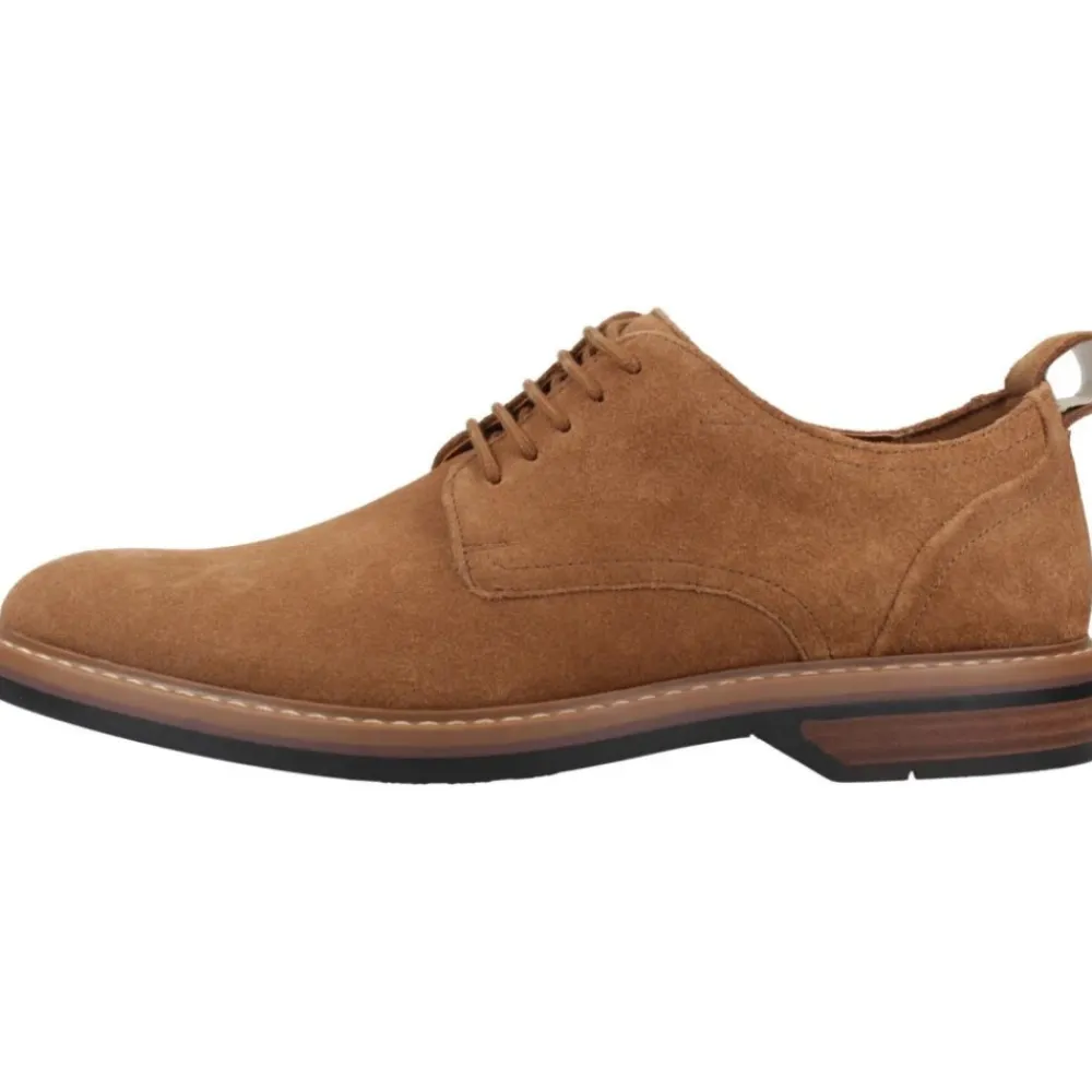 Business Sko^Clarks Suede Snøresko Brun